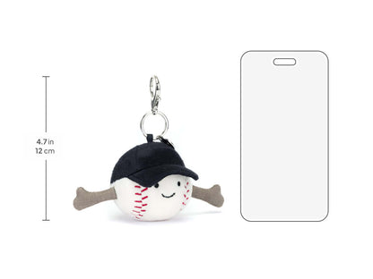 Amuseables Sports Baseball Bag Charm
